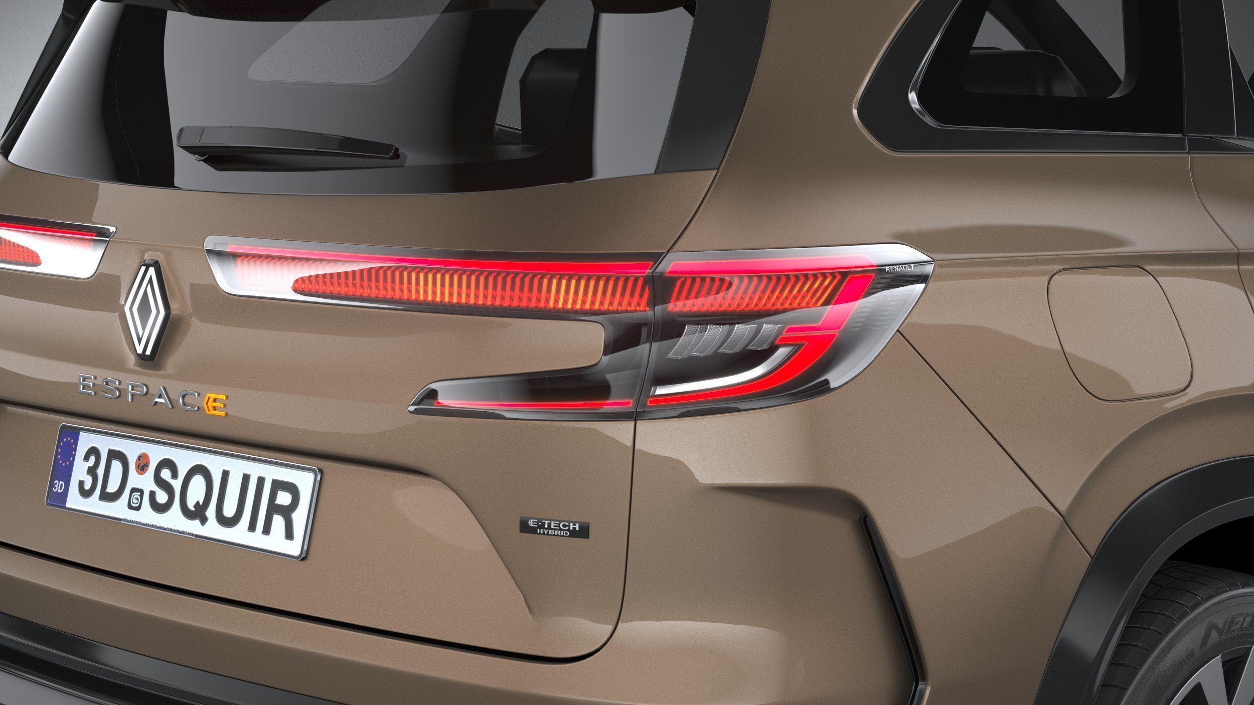 Renault Espace Esprit Alpine 2023 3D model_18