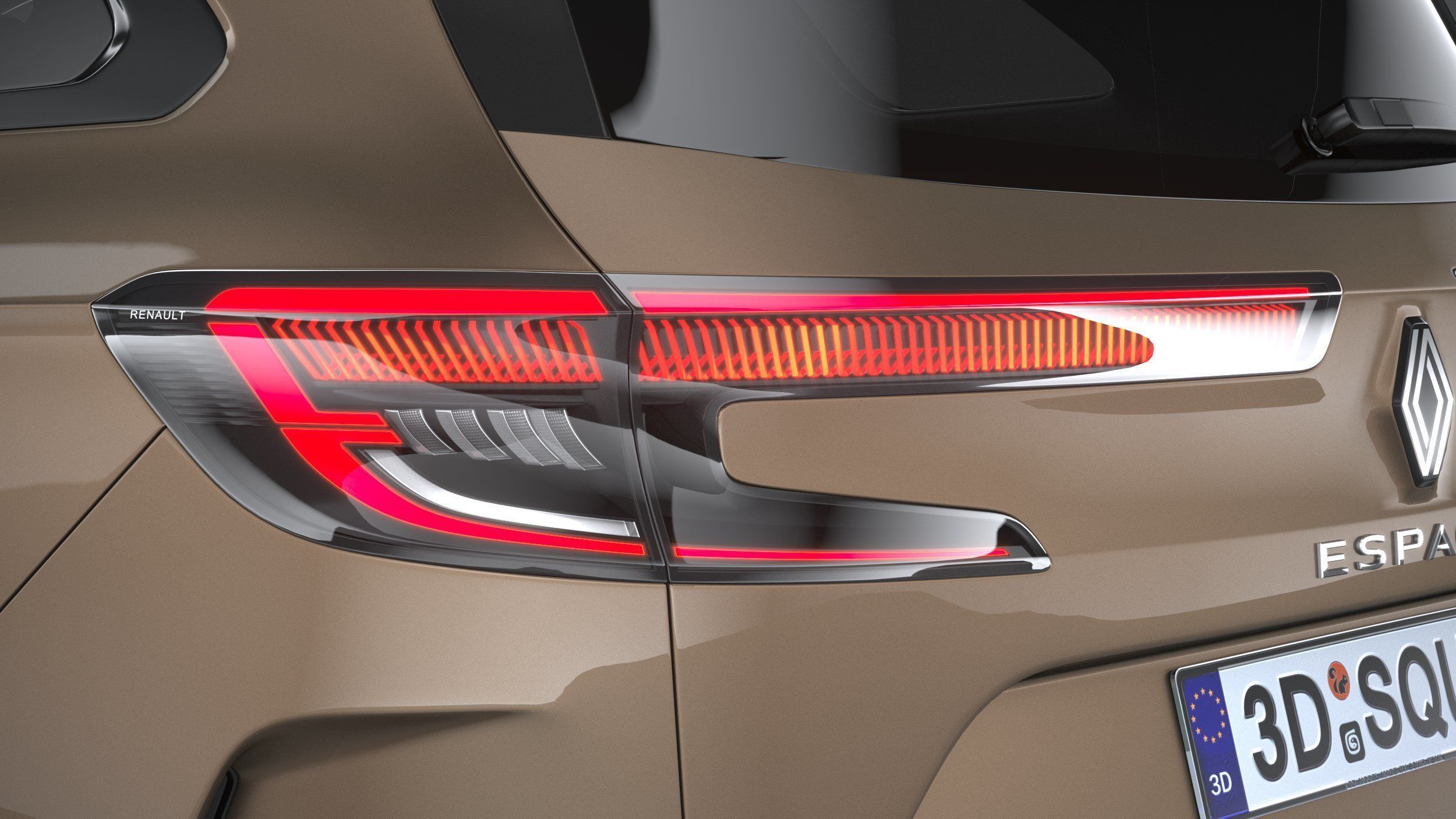 Renault Espace Esprit Alpine 2023 3D model_15