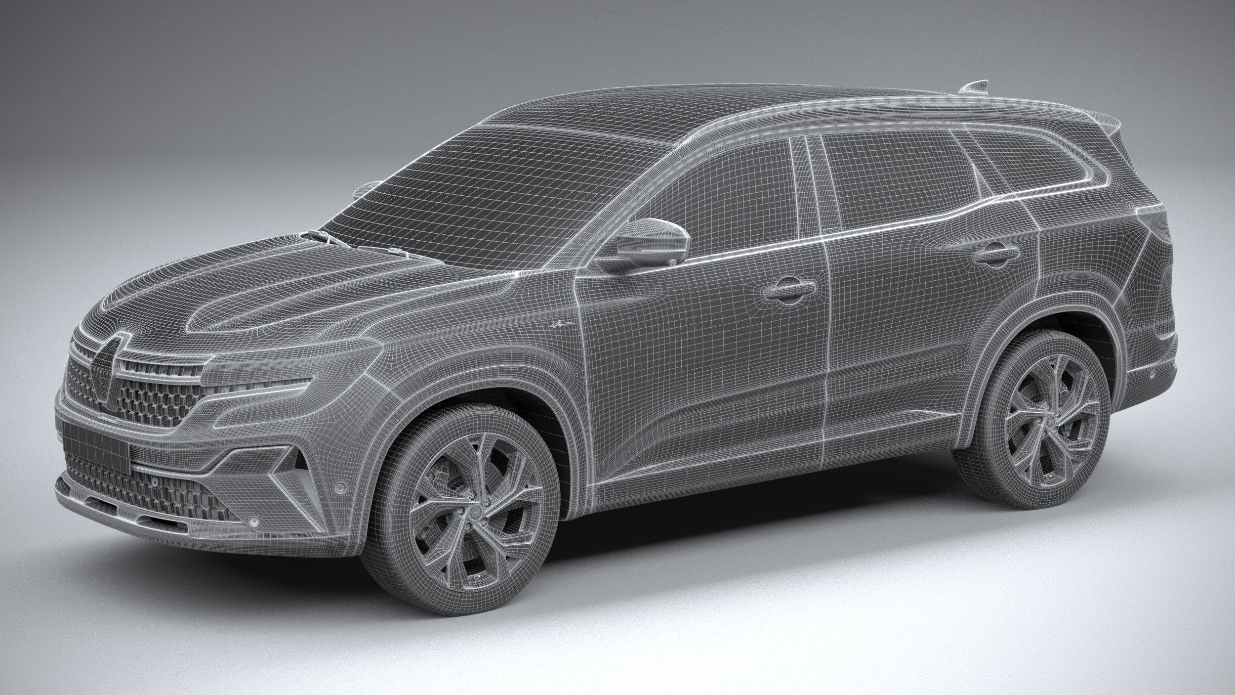 Renault Espace Esprit Alpine 2023 3D model_26