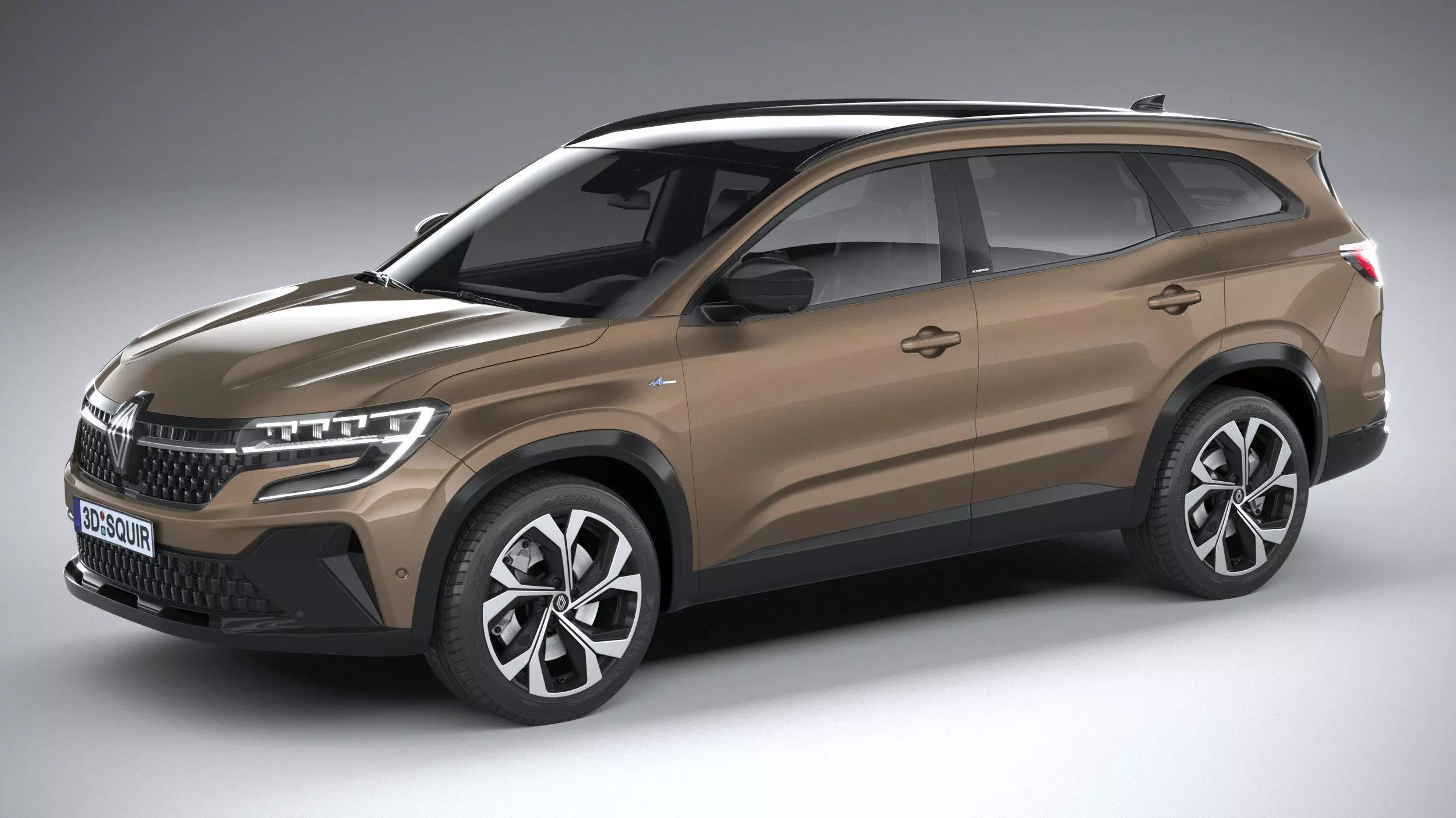 Renault Espace Esprit Alpine 2023 3D model_0