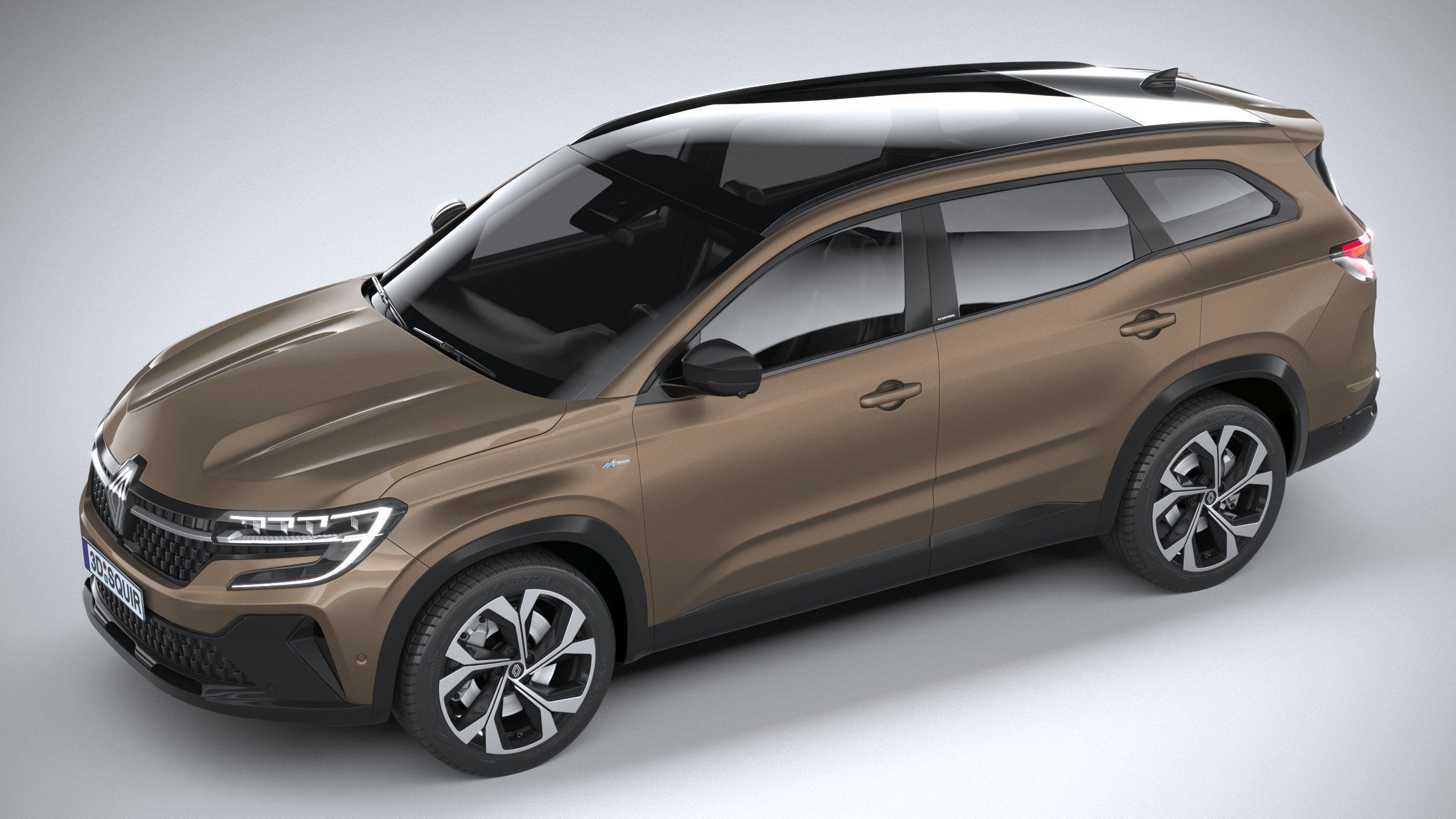 Renault Espace Esprit Alpine 2023 3D model_7