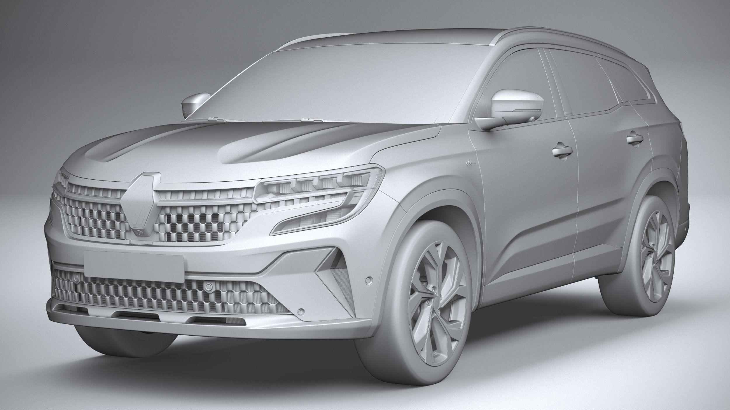 Renault Espace Esprit Alpine 2023 3D model_20