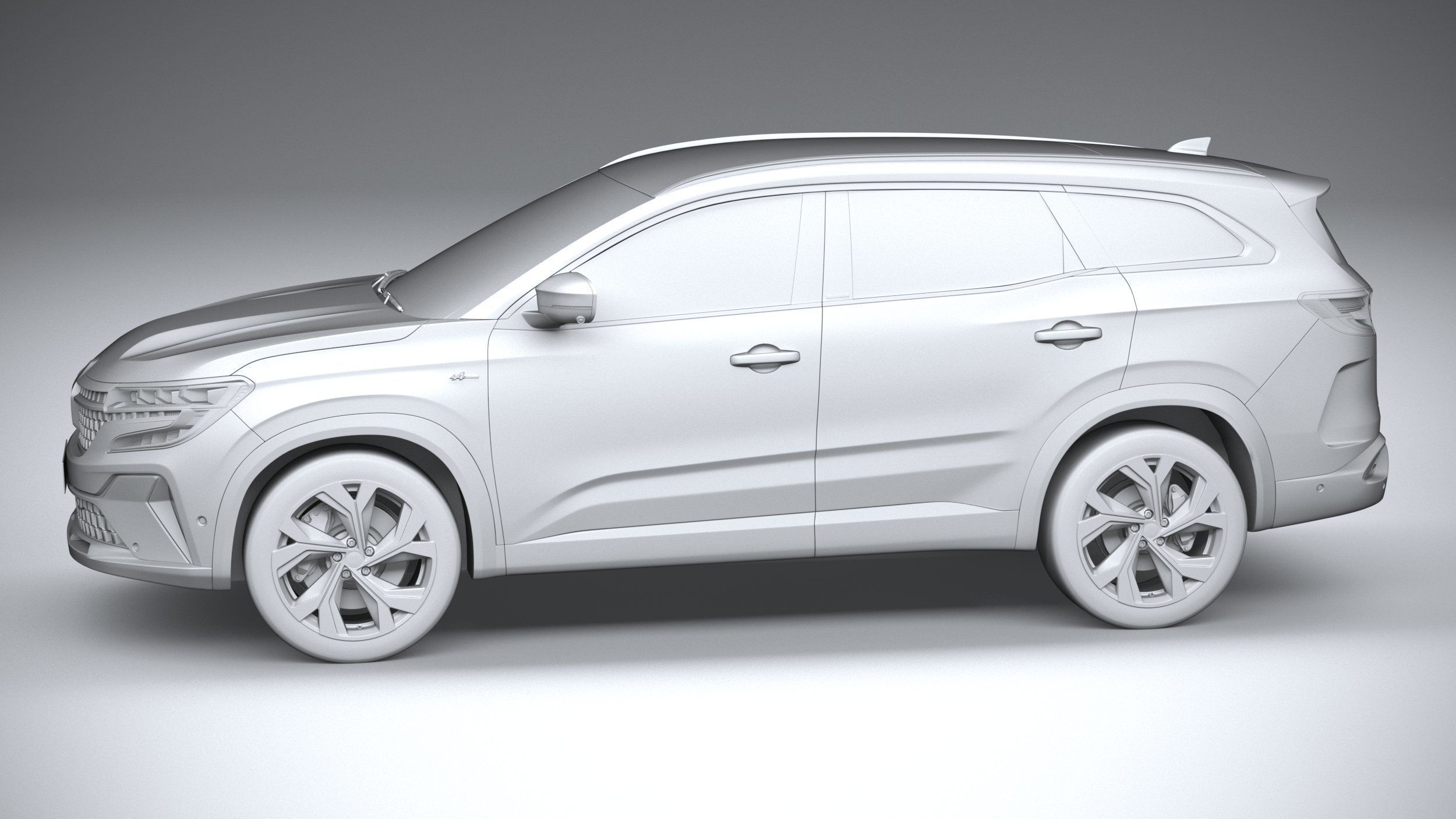 Renault Espace Esprit Alpine 2023 3D model_22