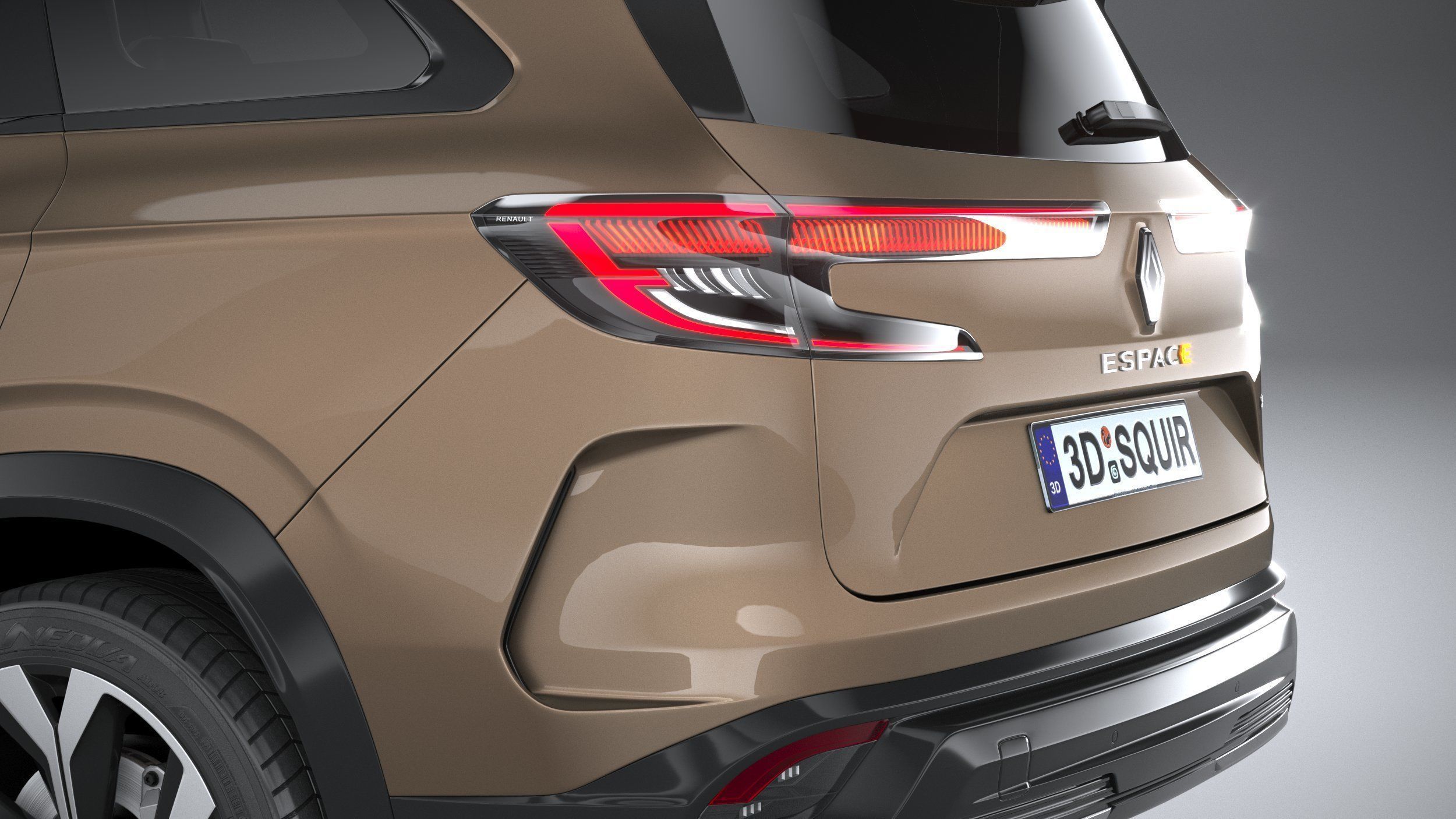 Renault Espace Esprit Alpine 2023 3D model_6