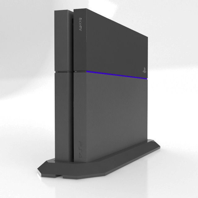 Sony PlayStation 4 3D model_2