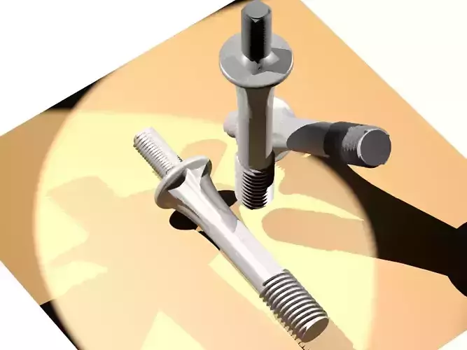 TORNILLOS PARA ALTA TENSION 3D model