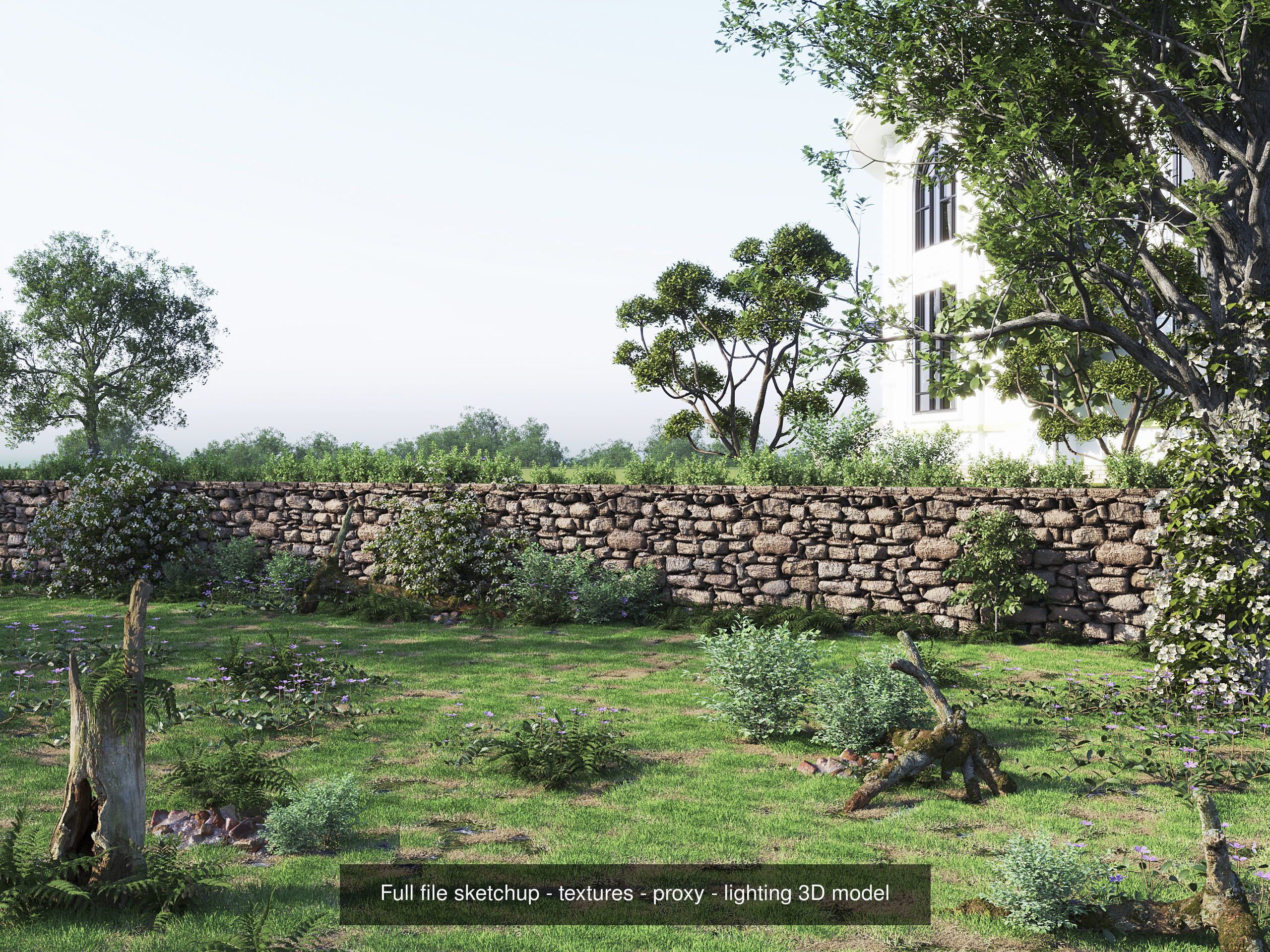 Lanscape For Sketchup - Vray 3D Model Collection_3