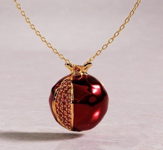 Pomegranate Pendant 3D print model
