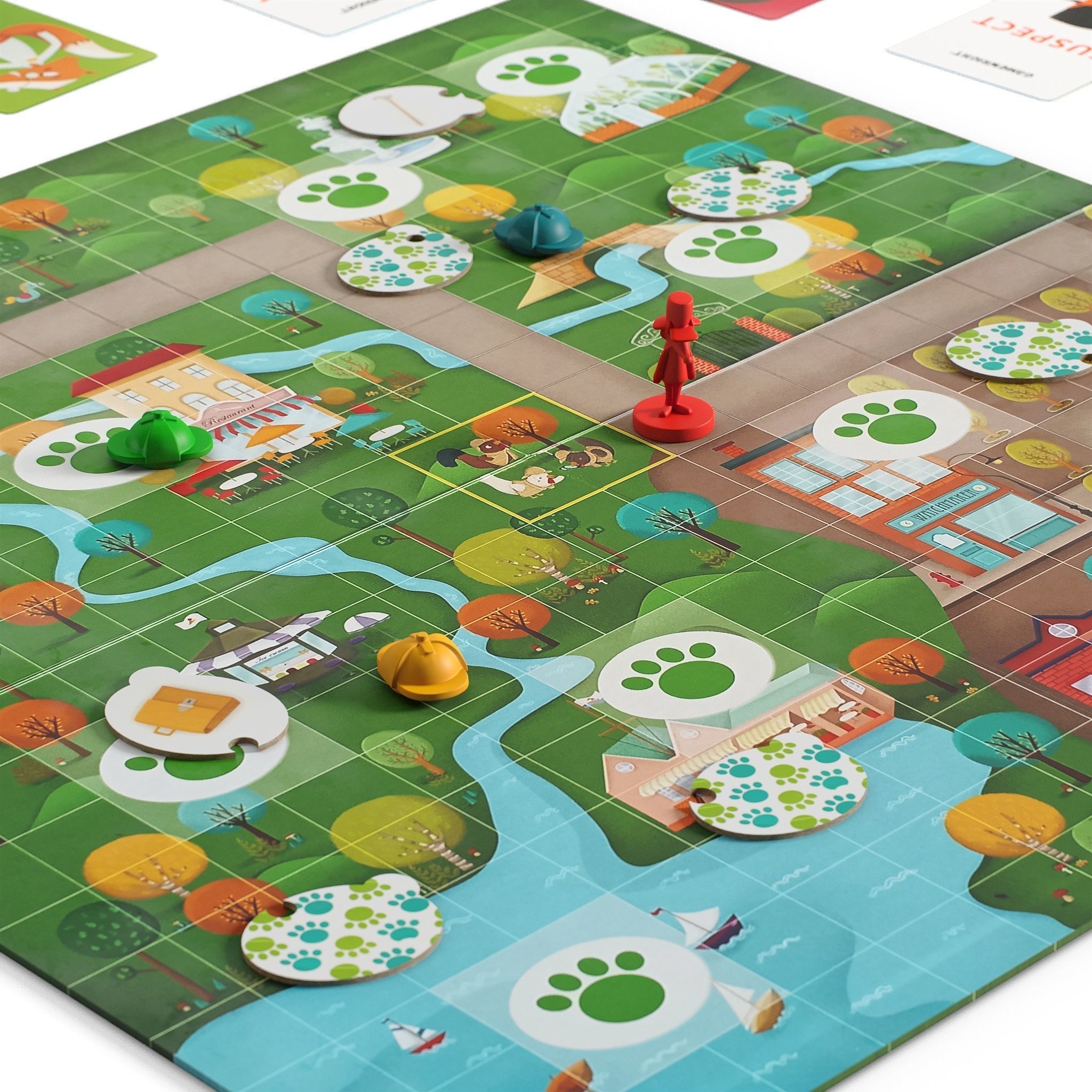 Board Game Outfoxed 3D model_8