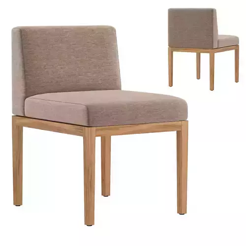 SANTOS TEAK DINING SIDE CHAIR