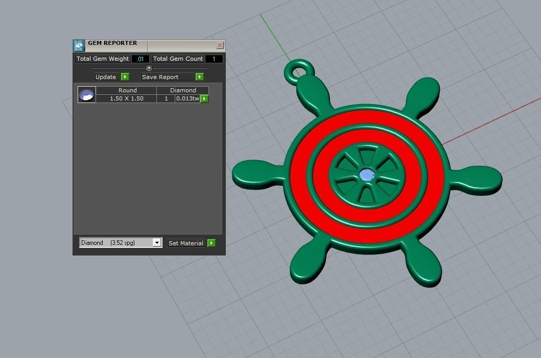 enamel pendant 3D print model_5