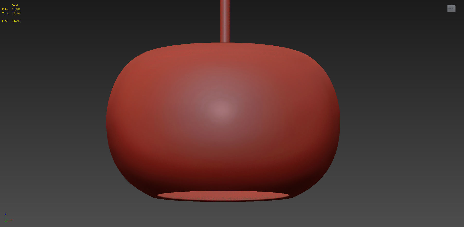 Armstrong Bubble Pendant from Shades of Light 3D model_4