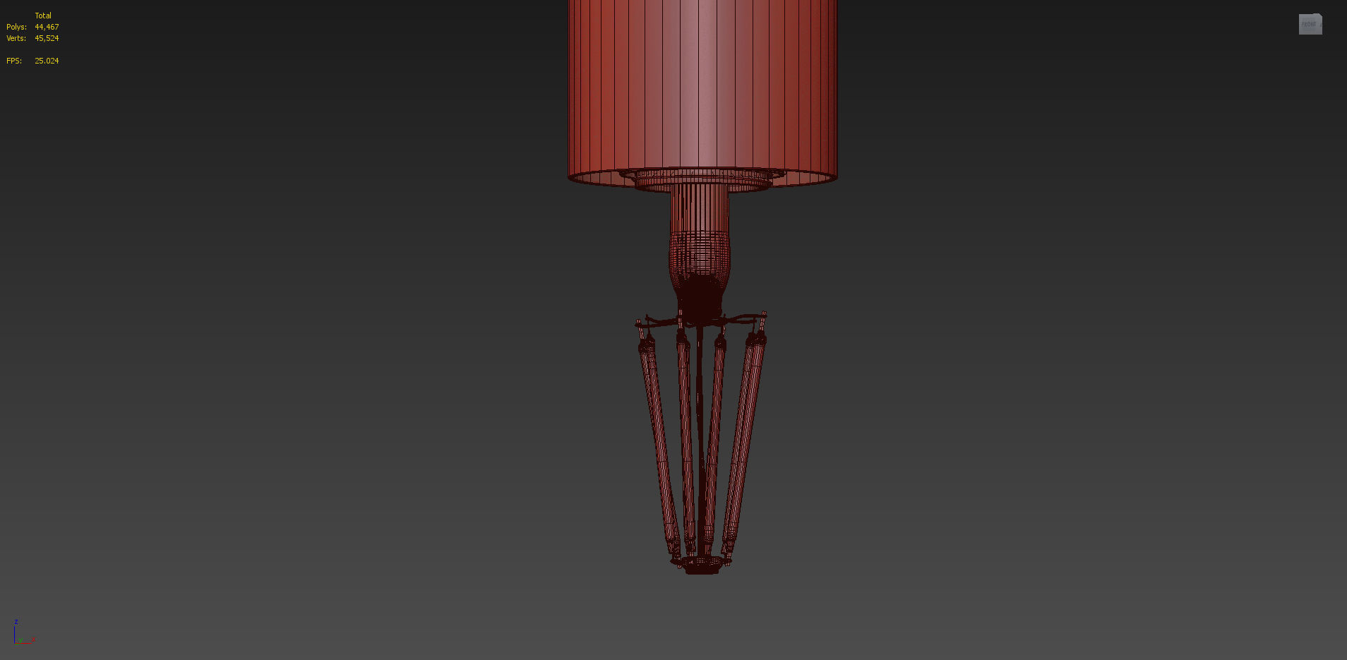 Armstrong Bubble Pendant from Shades of Light 3D model_2