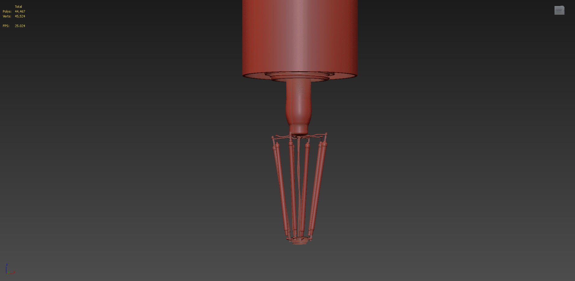 Armstrong Bubble Pendant from Shades of Light 3D model_3