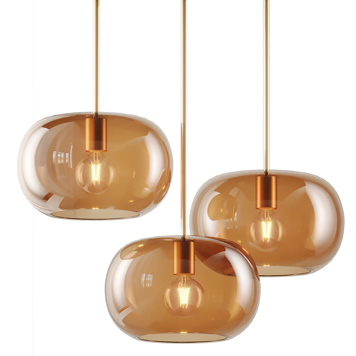 Armstrong Bubble Pendant from Shades of Light 3D model_1