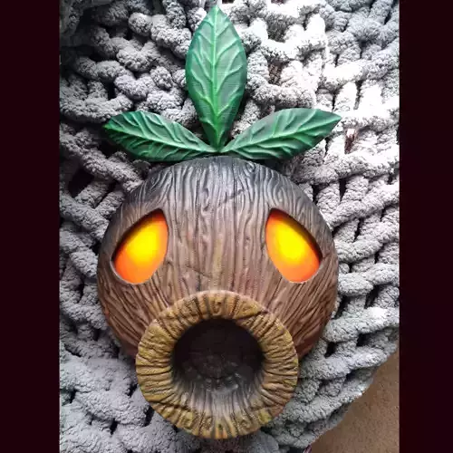 Deku Mask from Zelda Majoras Mask 3D print model