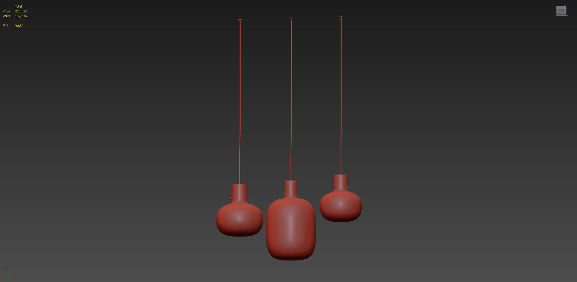 Awa Pendant from Brokis 3D model_5