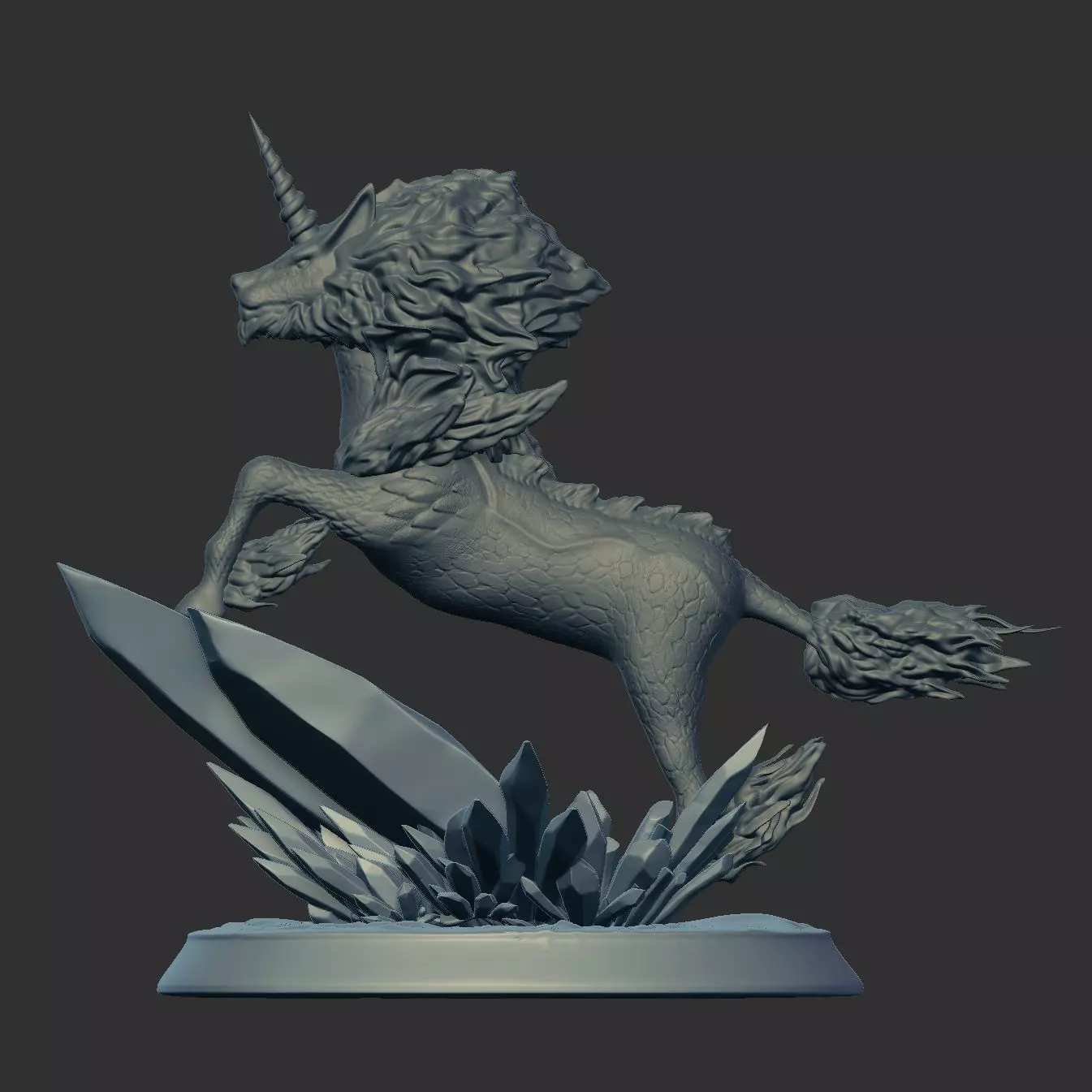 Monster Hunter World Kirin  3D print model_0