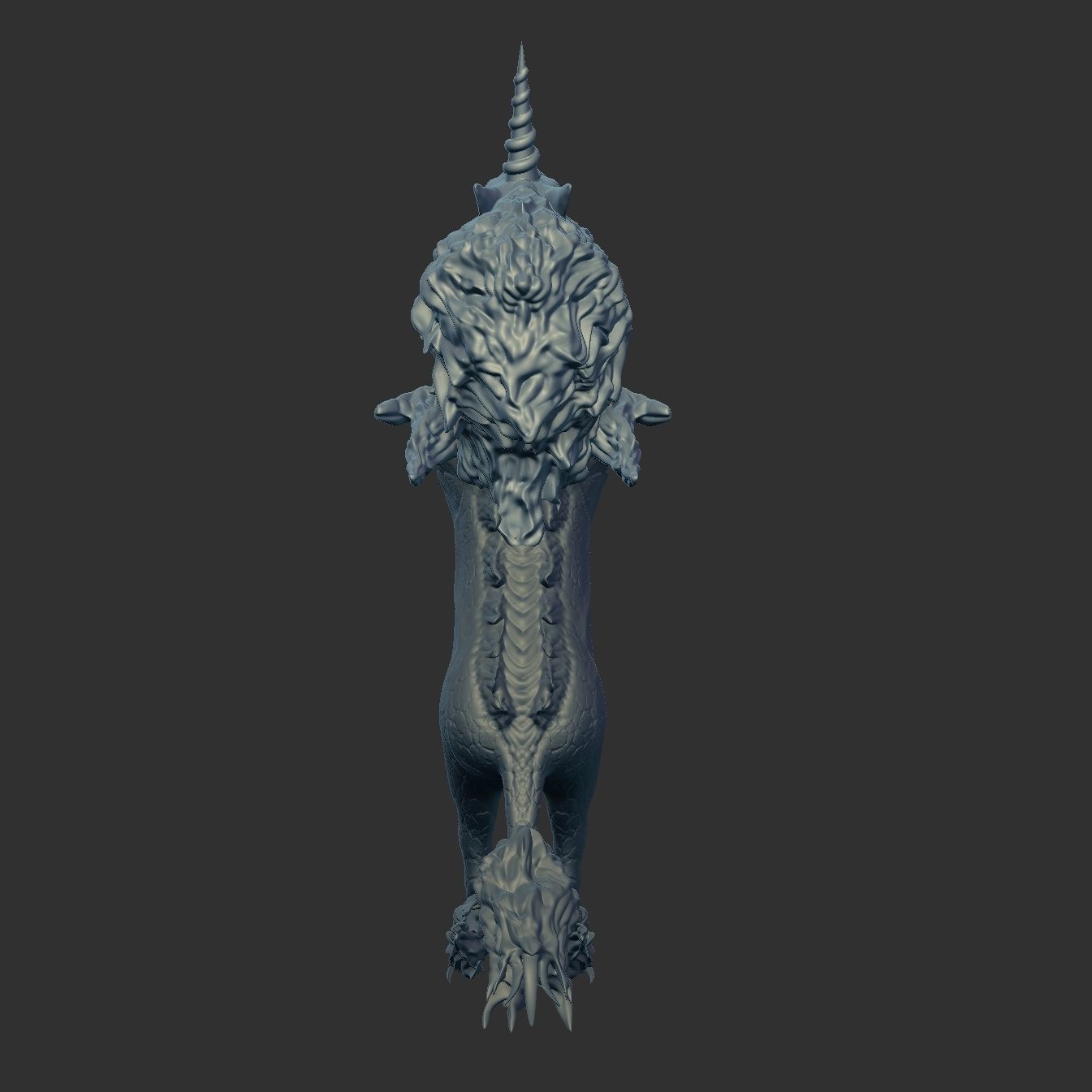Monster Hunter World Kirin  3D print model_9