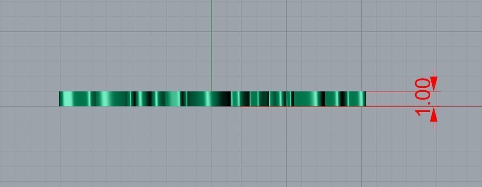 leaf enamel  pendant 3D print model_7