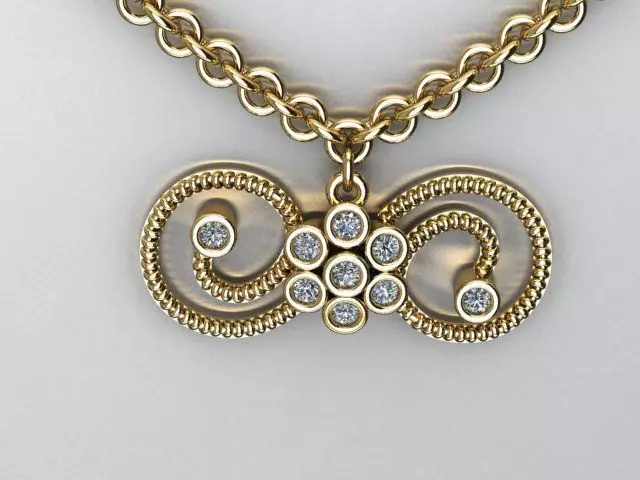 infiniti jewelry 3D print model