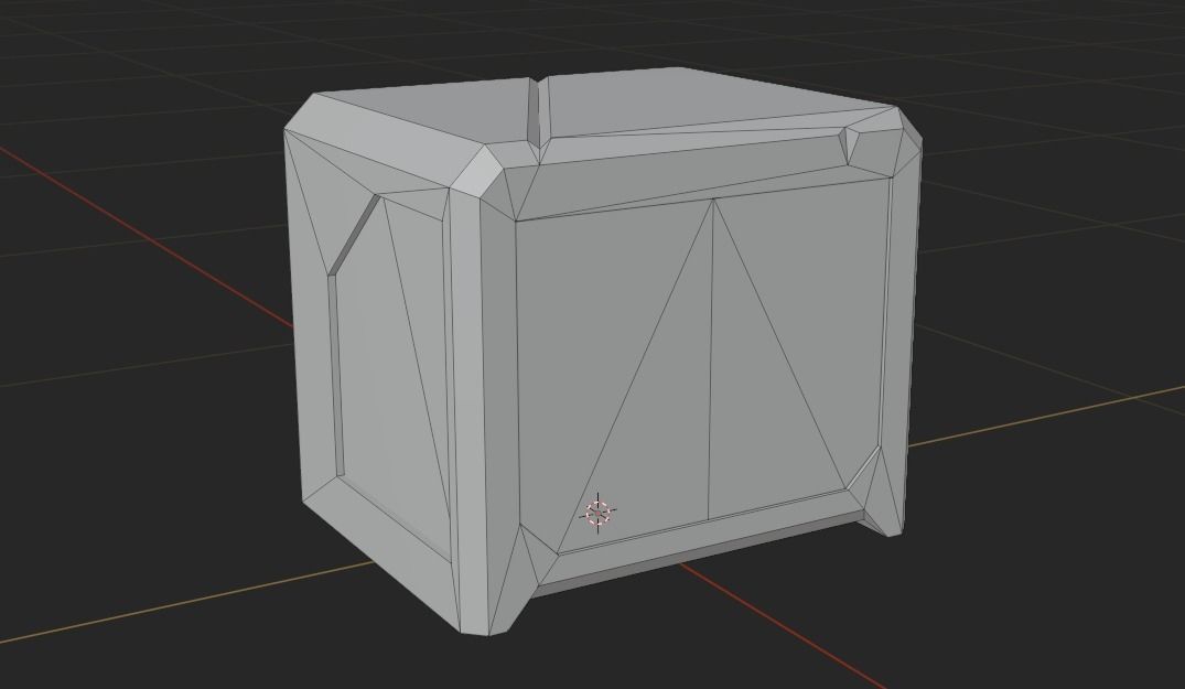 Enclosed 3D Printer Fdm filament lowpoly gameready 3d model Low-poly 3D model_4