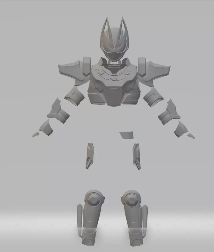 Kamen rider geats full model cosplay wearable 3D print model_0