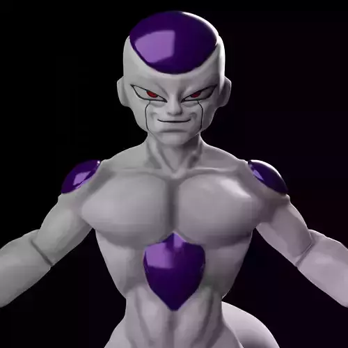 Frieza model Low-poly 3D model