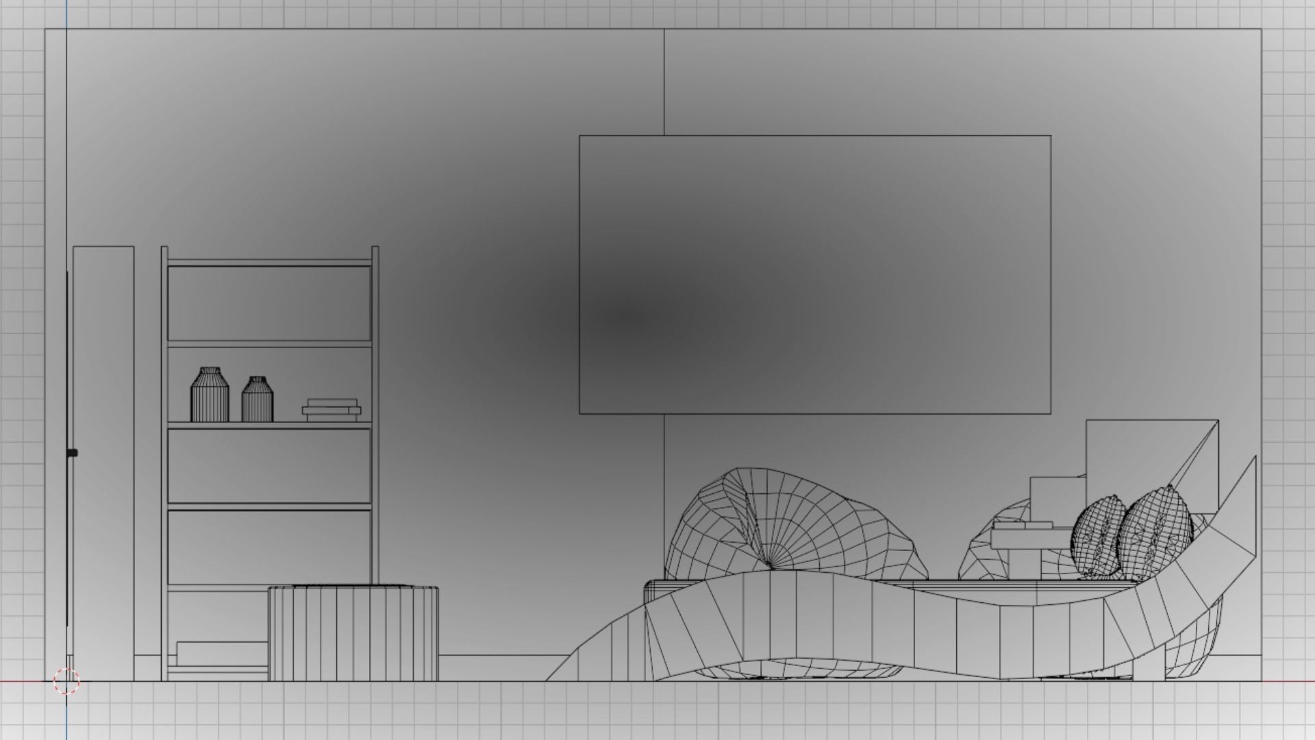 Haru Bedroom Low-poly 3D model_18