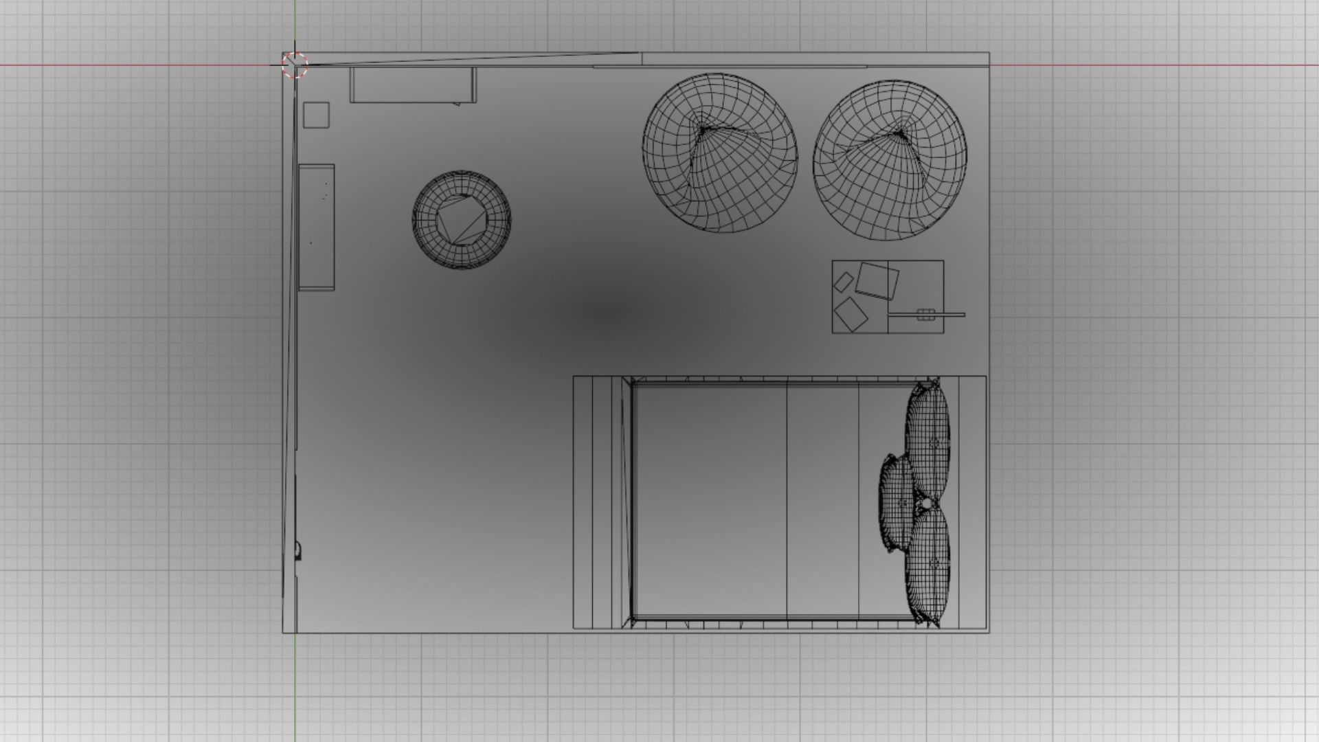 Haru Bedroom Low-poly 3D model_20