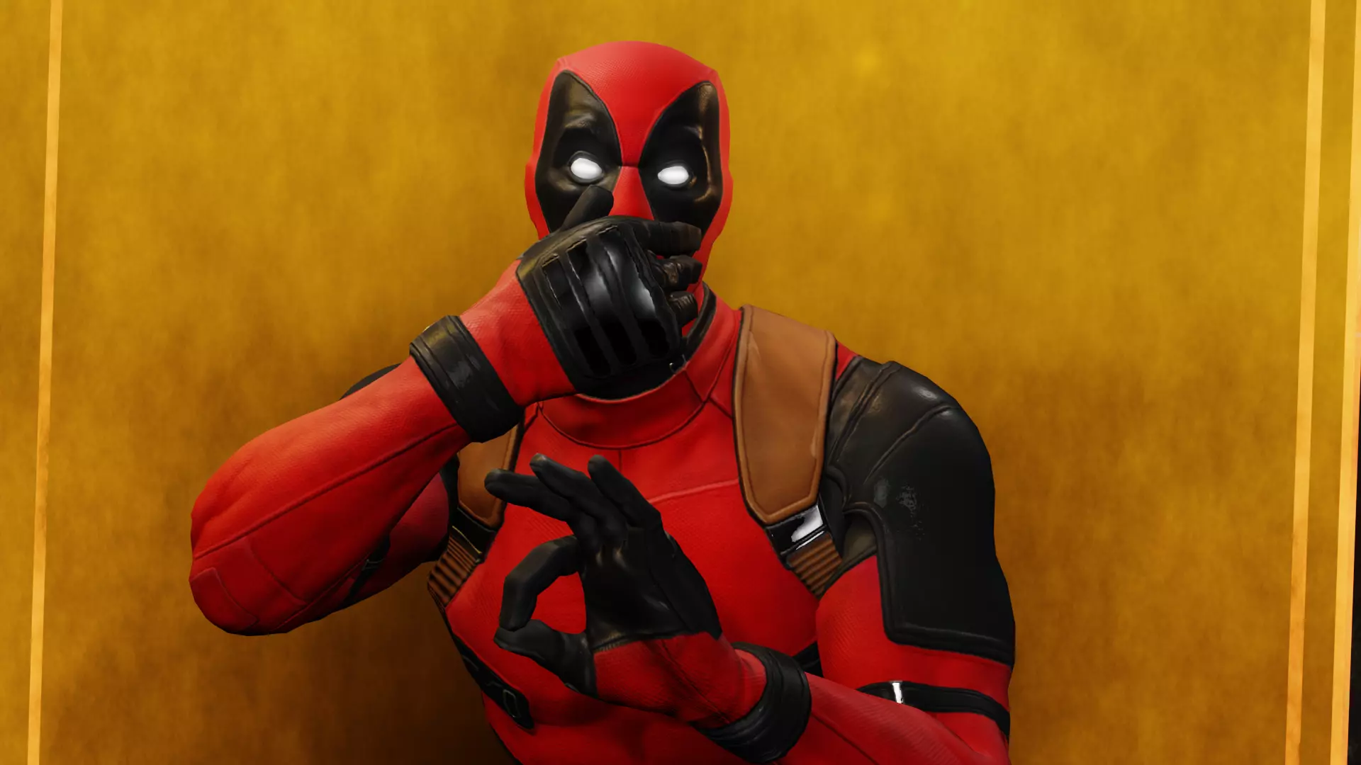 Deadpool and Cable RIGGED Deadpool 2 Pack 3D model_0