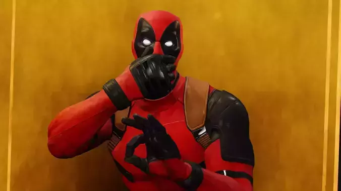 Deadpool and Cable RIGGED Deadpool 2 Pack 3D model