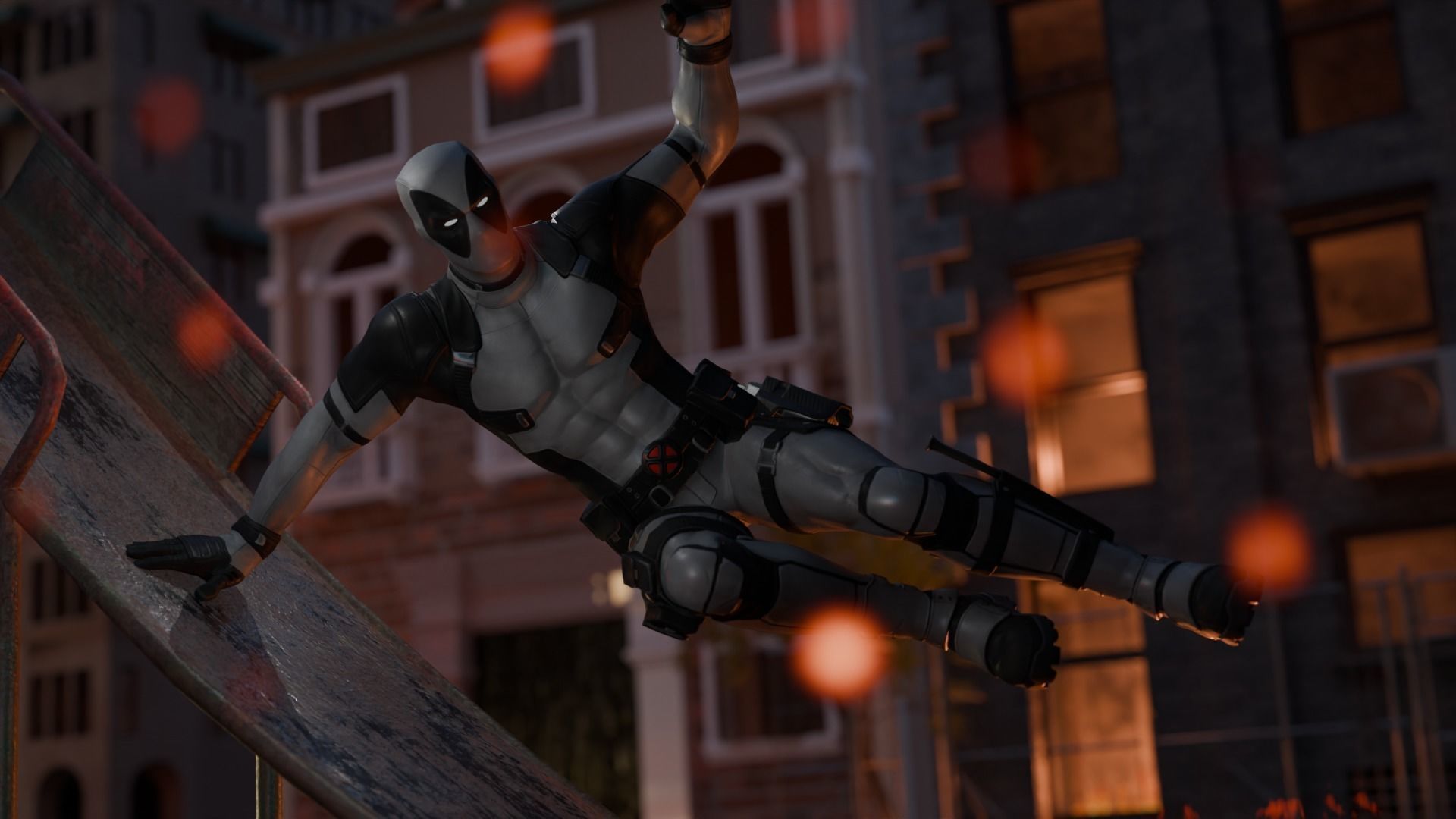 Deadpool and Cable RIGGED Deadpool 2 Pack 3D model_5