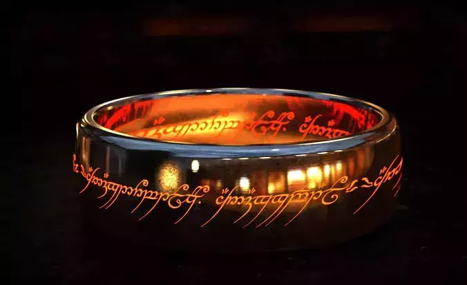The Lord of the Rings 3D print model