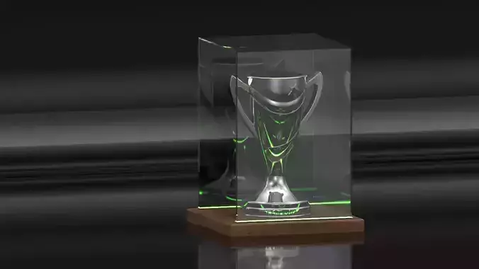 Turkish Super League 2009 - 2010 Trophy 3D print model 