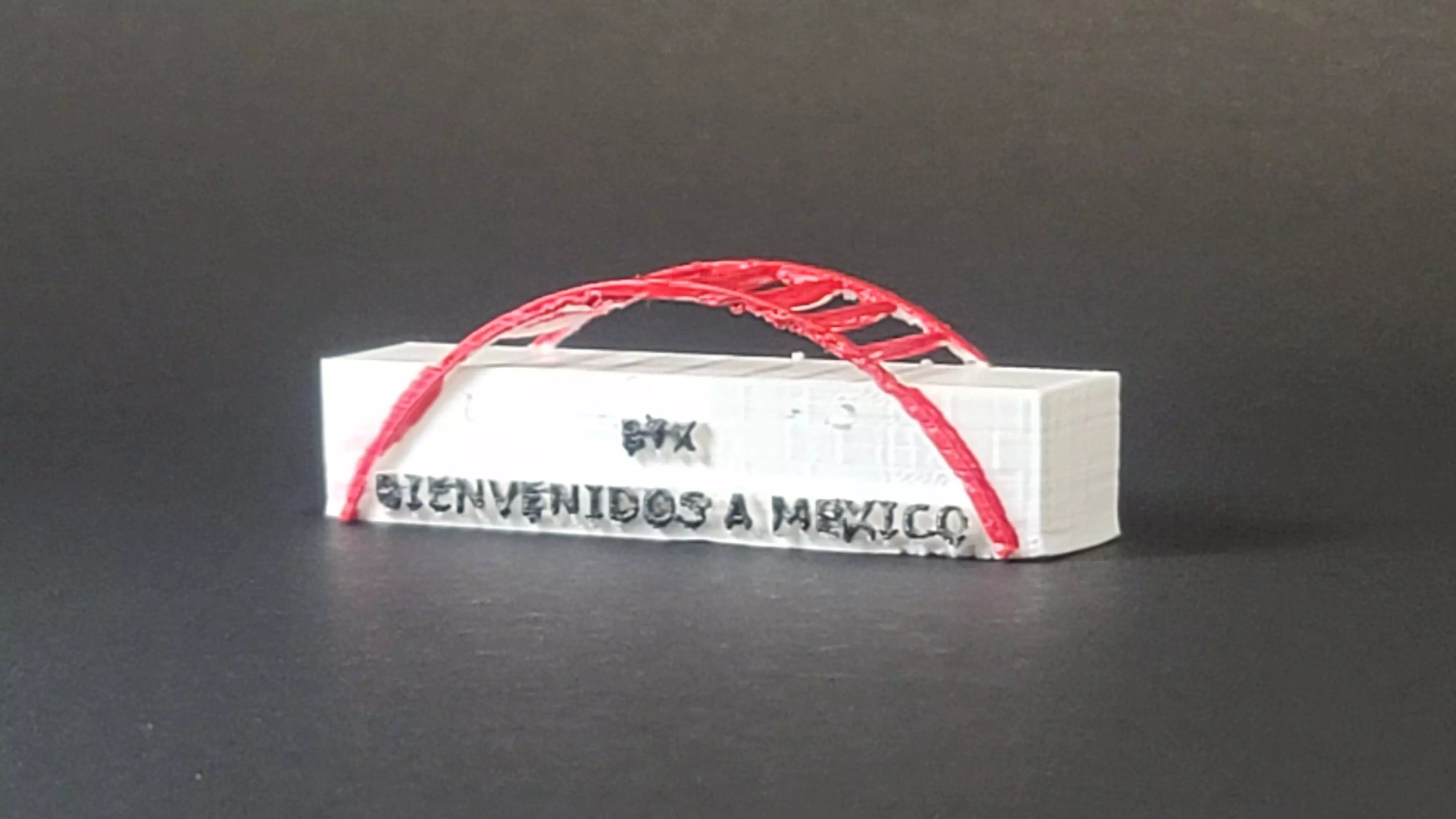 Gateway International Bridge Matamoros MX 3D print model