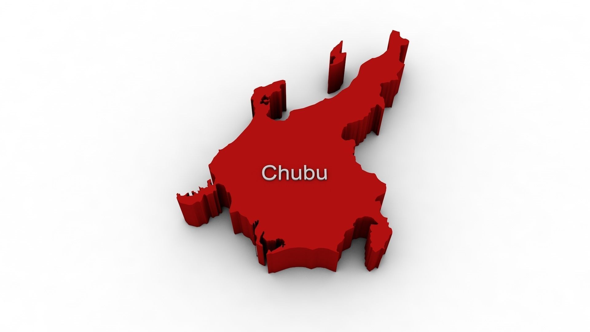 Japan Map Pack 3D model_4