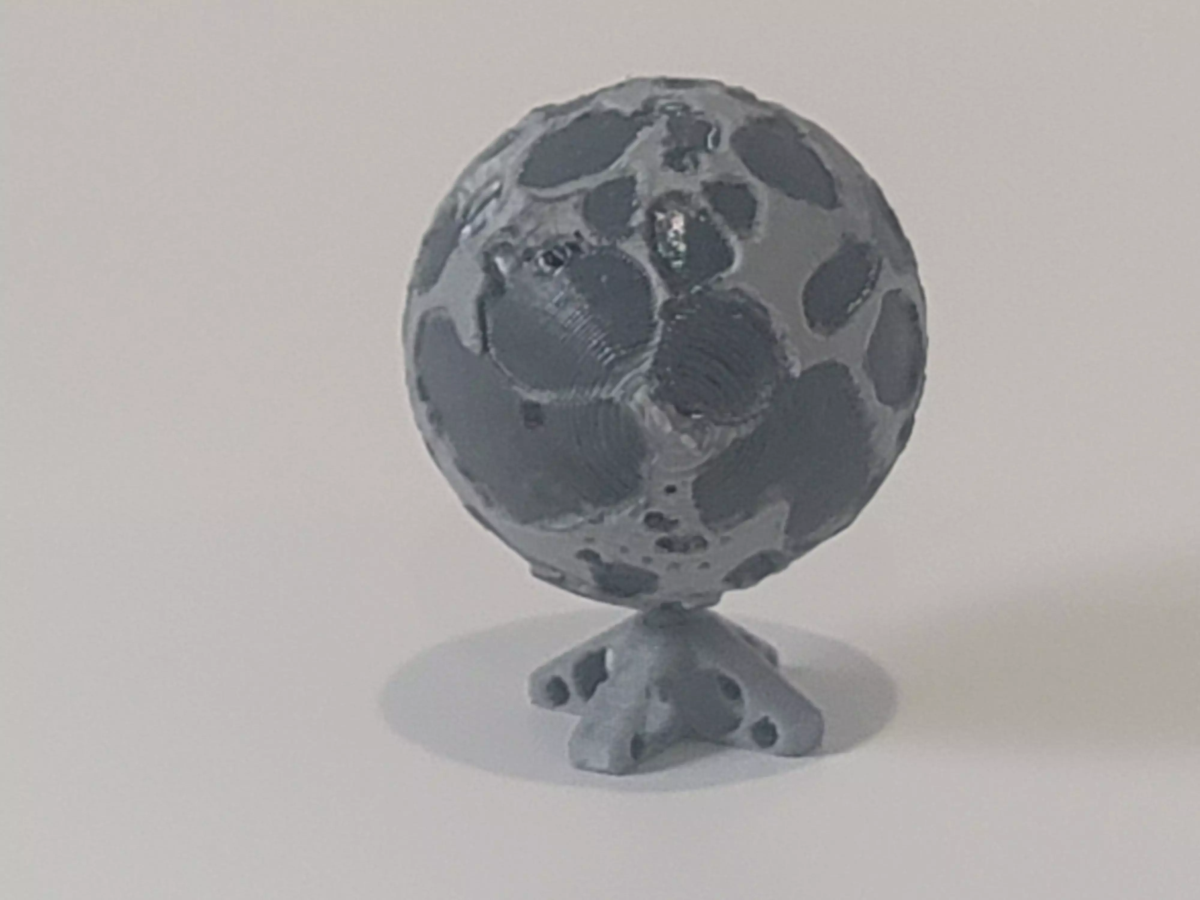 Moon with Stand 3D print model