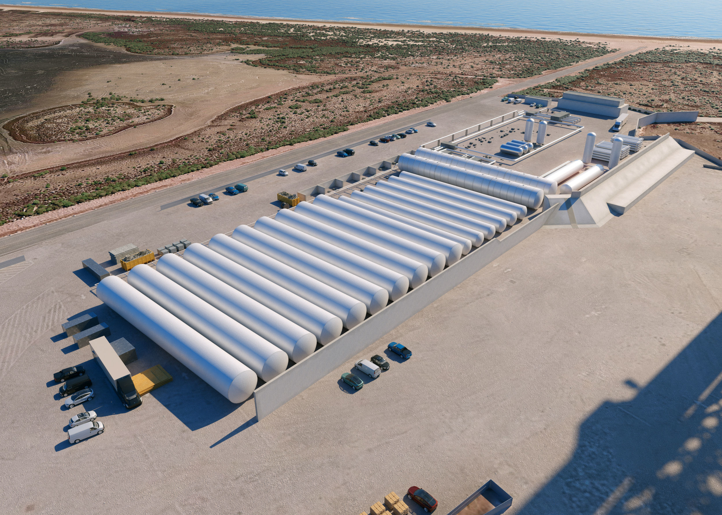 SpaceX Starbase Launch Facility 3D model_8