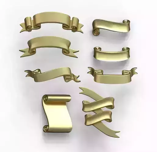 ribbons 3D print model