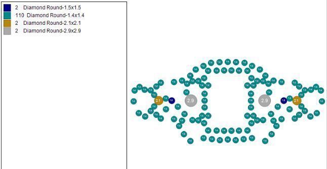 Emerald Ring 3D print model_1