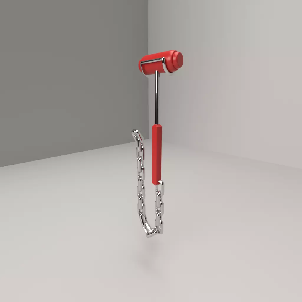 First aid hammer 3D model_0