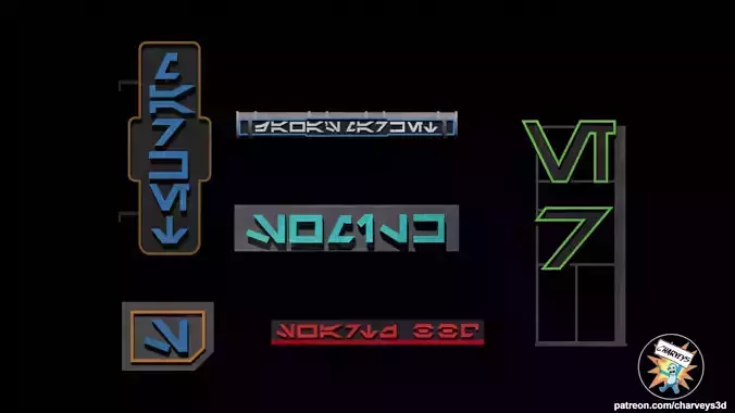 Star Wars Daiyu Street Signs for action figures