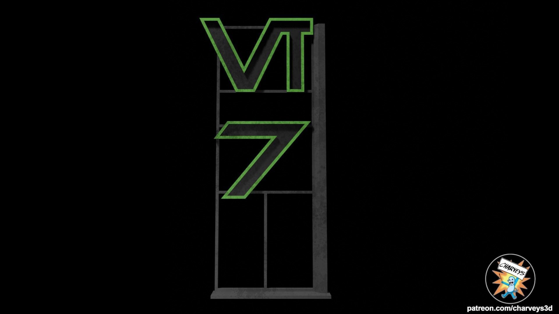 Star Wars Daiyu Street Signs for action figures 3D print model_5