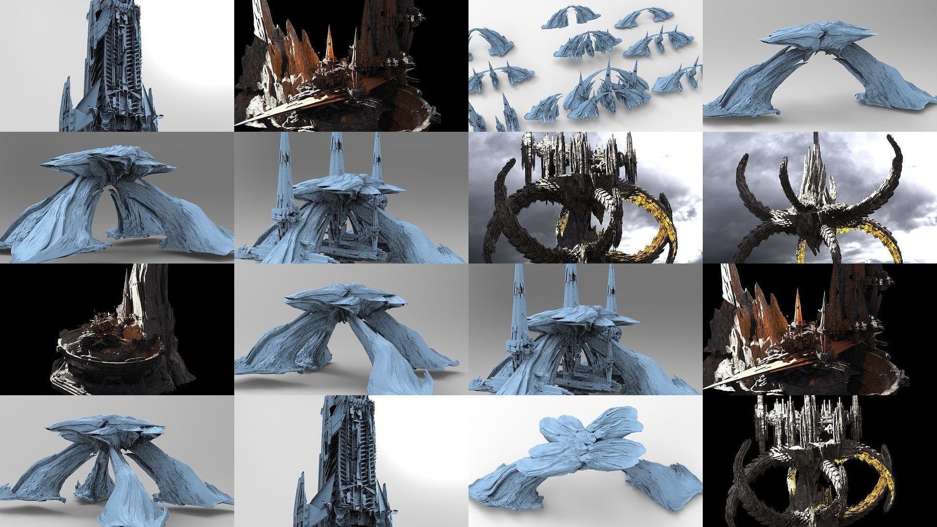 Mining Colony Fantasy Sci-Fi collection 1 _1