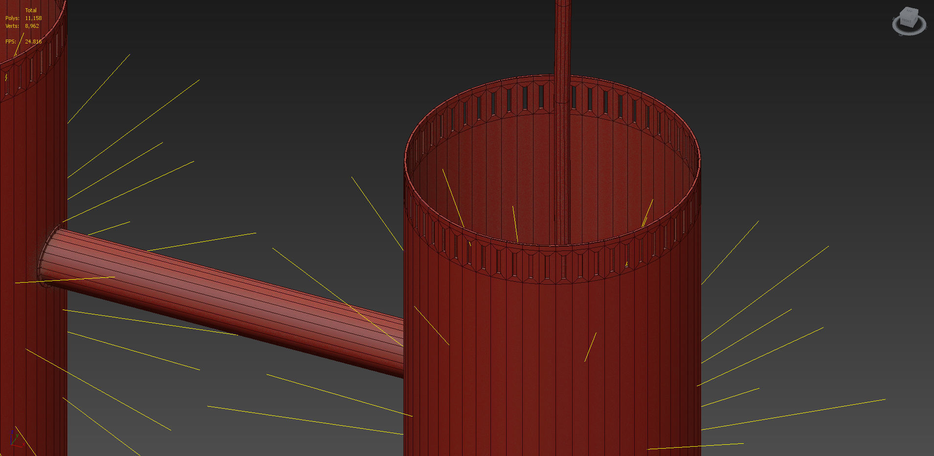 Cylinder III designed by Jo Hammerborg 3D model_11