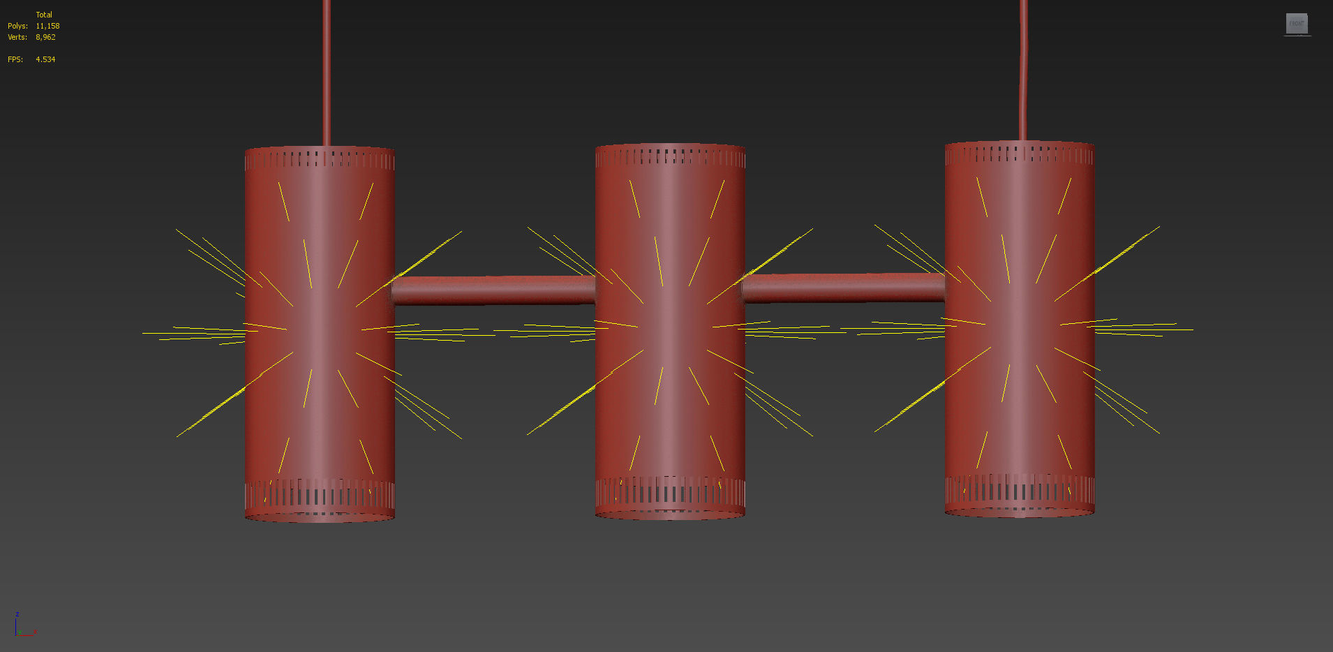 Cylinder III designed by Jo Hammerborg 3D model_8