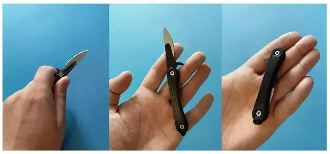 Pocket scalpel knife folding scalpel knife v1 for one blade Free 3D print model