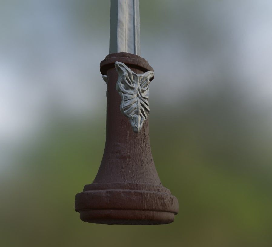 Eclipse Shotel from Elden Ring 3D print model_5