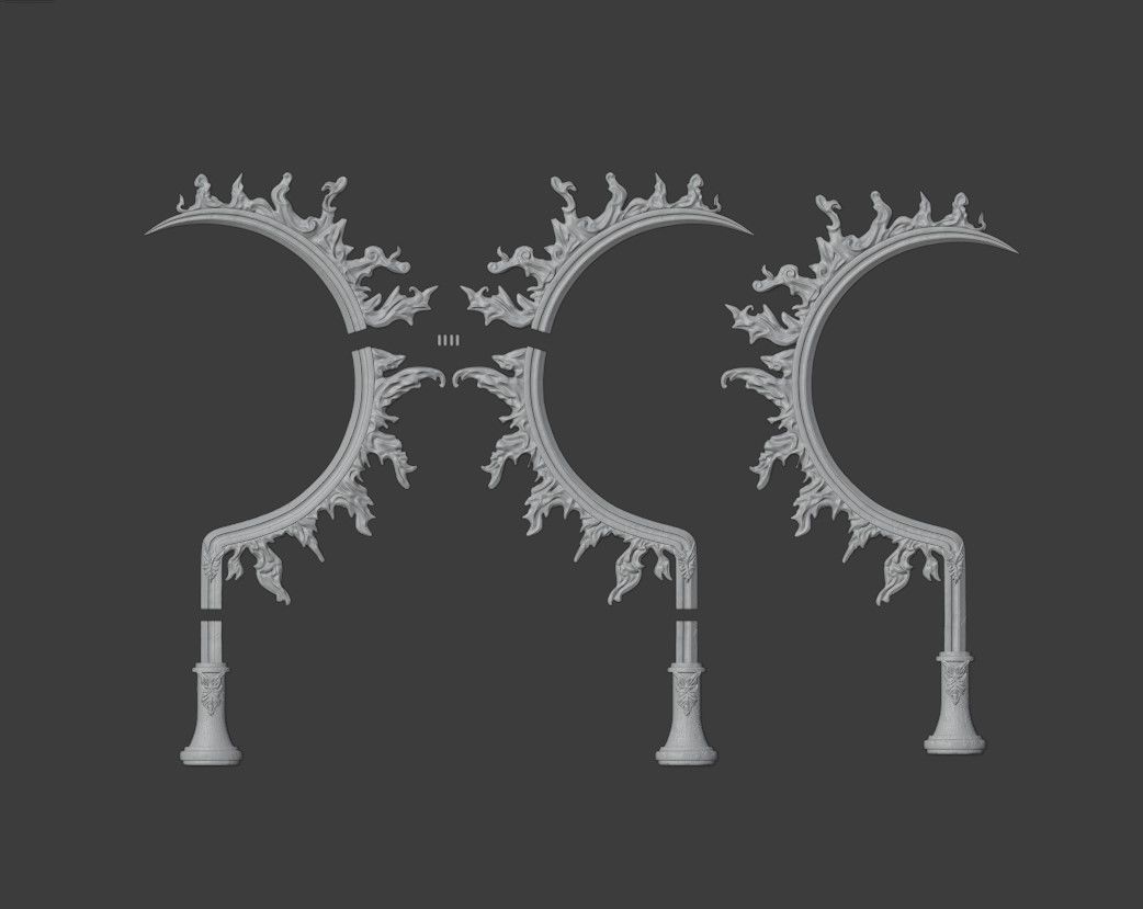 Eclipse Shotel from Elden Ring 3D print model_6